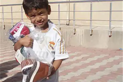 Charity diverts overstocked footwear to refugee camps