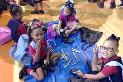 Skechers donates shoes to children in need in Puerto Rico