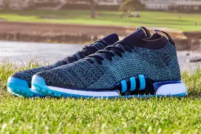 First adidas golf shoe made from upcycled ocean plastic