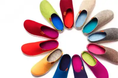 Dreams shoe collection made with 100% merino wool