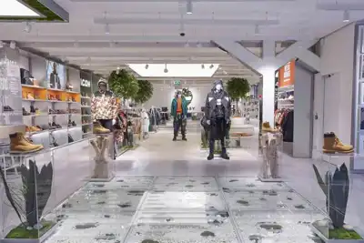 London store is first European “purpose-led” flagship for Timberland