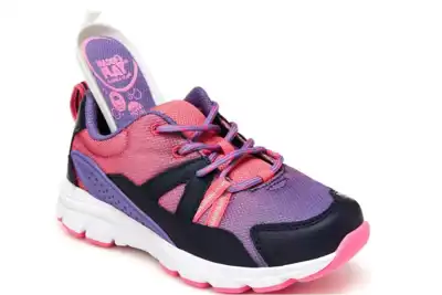 Adaptable children’s sneaker fits braces and orthotics