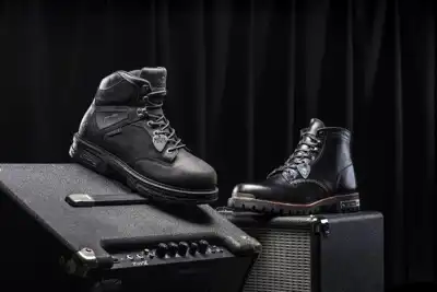 Metallica theme for special-edition Wolverine boots