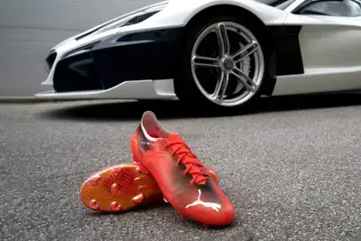 Inspiration for “fastest football boot” comes from hypercar
