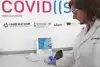 Treating footwear against Covid