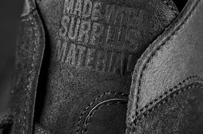 Clarks Originals makes shoes from surplus leather