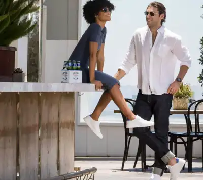 Peroni toasts Italian leather sneaker collection
