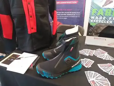 Footwear brand puts Polartec fabric into snow running shoe
