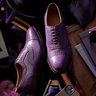 Colour splash for Allen Edmonds Oxfords