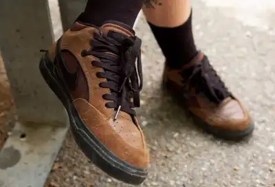 Nike chooses leather over synthetics for skate collection