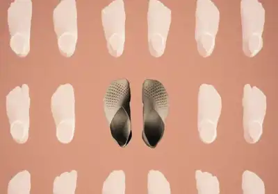 Footwear that is 3D printed and biodegradable