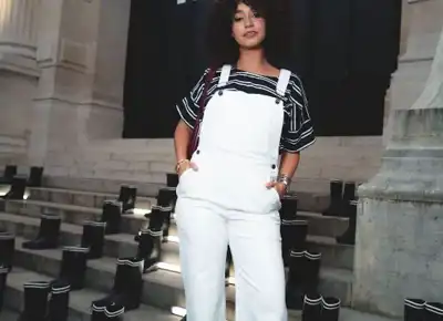 Rubber boots show up well at Paris Fashion Week