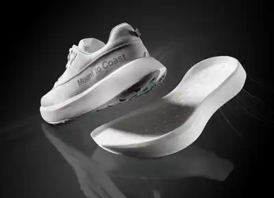 First running midsole with BASF biopolymer