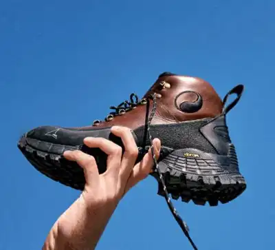 Surplus leather used in new boot collaboration