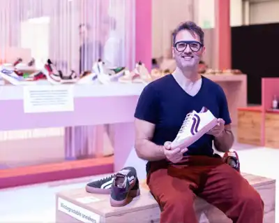 Entrepreneur follows his dream to launch footwear range