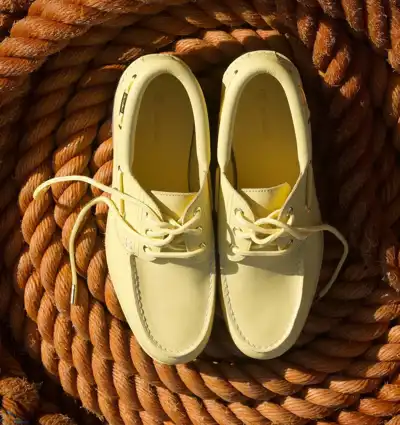 Boat shoe collaboration from Jacquemus and Timberland
