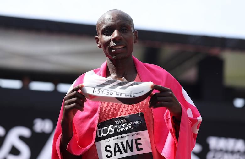 Supershoe helps athletes make history at London Marathon
