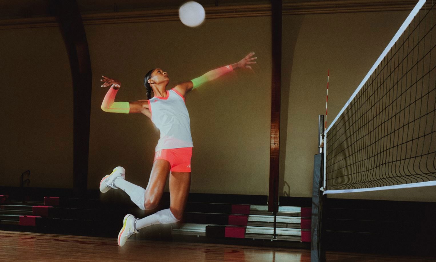 Adidas adds spring to volleyballers’ step