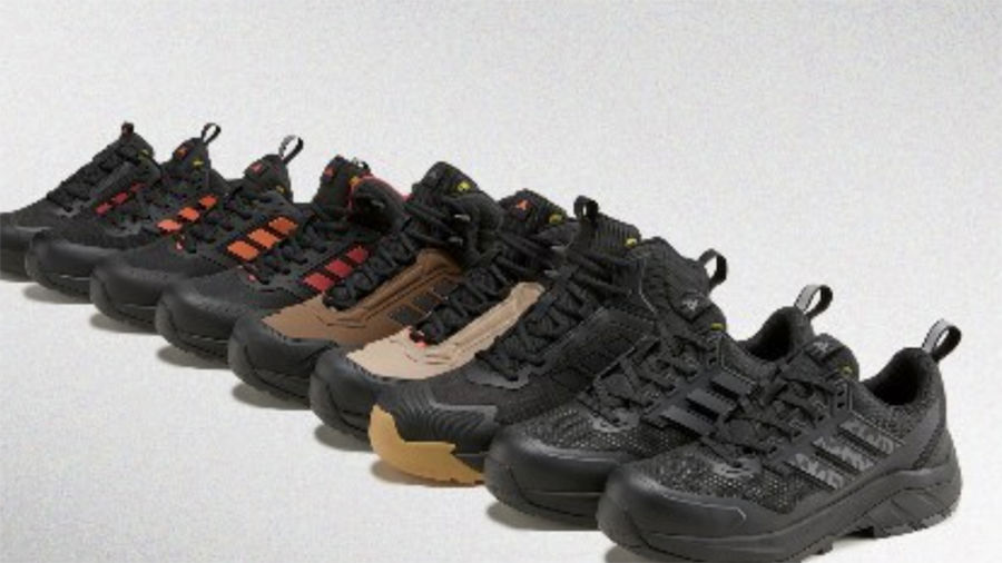 Adidas launches first safety footwear range