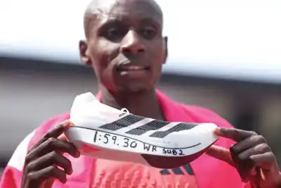 Supershoe helps athletes make history
